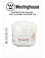 Westinghouse RC15W2P-CM Instruction Manual preview