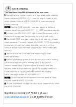 Preview for 10 page of Westinghouse RC18W1S-CM Instruction Manual