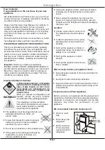 Preview for 3 page of Westinghouse RJ182T Care And Use Information