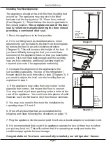 Preview for 4 page of Westinghouse RJ182T Care And Use Information