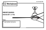 Westinghouse Saynet-EI-Napa-WH22 Owner'S Manual preview