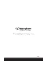 Preview for 8 page of Westinghouse Select Series WJC1BGA User Manual