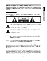 Preview for 4 page of Westinghouse SK-26H540S - 26" LCD TV User Manual