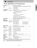 Preview for 42 page of Westinghouse SK-32H240S - 32" LCD TV User Manual