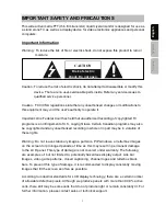 Preview for 4 page of Westinghouse SK-40H590D - 40" LCD TV User Manual