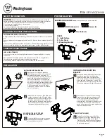 Westinghouse SR11AC01H-06 Manual preview