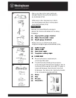 Предварительный просмотр 20 страницы Westinghouse TR18346 Instruction Manual