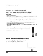 Предварительный просмотр 17 страницы Westinghouse UW32S3PW User Manual