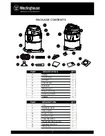 Preview for 3 page of Westinghouse VC14150 Instruction Manual