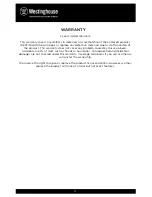 Preview for 11 page of Westinghouse VC14150 Instruction Manual