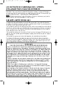 Предварительный просмотр 8 страницы Westinghouse W-050 Owner'S Manual