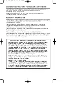 Preview for 2 page of Westinghouse W-135 Owner'S Manual