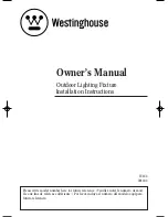 Предварительный просмотр 1 страницы Westinghouse W-144 Owner'S Manual