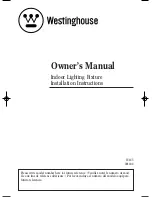 Westinghouse w-145 Owner'S Manual предпросмотр