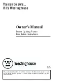 Westinghouse W-349 Owner'S Manual preview