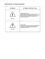 Предварительный просмотр 3 страницы Westinghouse W2602 User Manual