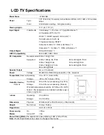 Предварительный просмотр 23 страницы Westinghouse W2602 User Manual