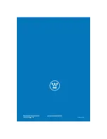 Предварительный просмотр 26 страницы Westinghouse W2602 User Manual