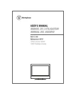 Предварительный просмотр 1 страницы Westinghouse W3213 HD User Manual