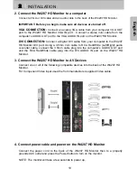 Preview for 13 page of Westinghouse W4207 - 42" LCD Flat Panel Display User Manual