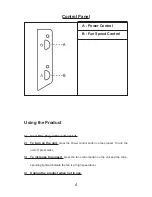 Предварительный просмотр 4 страницы Westinghouse WAP-611 Owner'S Manual