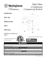 Westinghouse WBCETNG1000 Manual preview