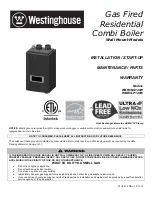 Предварительный просмотр 1 страницы Westinghouse WBRCLP140F Installation Manual