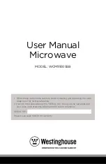 Предварительный просмотр 1 страницы Westinghouse WCM11100SSB User Manual