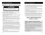 Предварительный просмотр 3 страницы Westinghouse WCM11100SSB User Manual