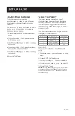 Preview for 13 page of Westinghouse WCM14110SSGZ User Manual