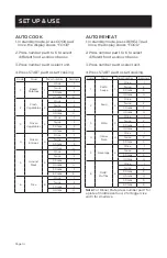 Preview for 14 page of Westinghouse WCM14110SSGZ User Manual