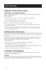 Preview for 12 page of Westinghouse WCM660B6C User Manual