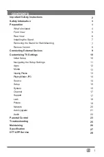 Предварительный просмотр 3 страницы Westinghouse WD42UT4490 User Manual