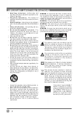 Предварительный просмотр 4 страницы Westinghouse WD42UT4490 User Manual