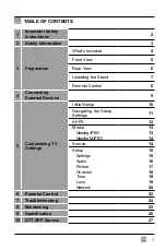 Предварительный просмотр 3 страницы Westinghouse WD48FW2490 User Manual