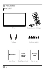 Preview for 5 page of Westinghouse WD55FW2490 User Manual