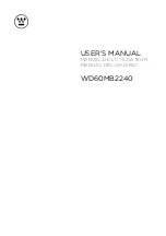 Westinghouse WD60MB2240 User Manual preview