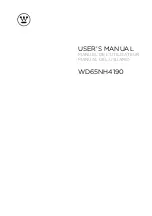 Предварительный просмотр 1 страницы Westinghouse WD65NH4190 User Manual