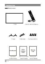 Предварительный просмотр 6 страницы Westinghouse WD65NH4190 User Manual