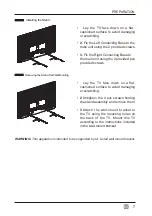 Предварительный просмотр 9 страницы Westinghouse WD65NH4190 User Manual