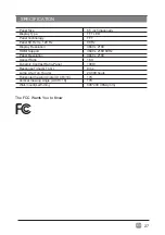 Предварительный просмотр 29 страницы Westinghouse WD65NH4190 User Manual