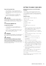 Preview for 21 page of Westinghouse WDE135WA User Manual