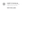 Westinghouse WE75NC421 User Manual preview