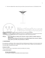 Предварительный просмотр 7 страницы Westinghouse WES31-1566 Instruction Manual