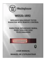 Westinghouse WES31-1892 User Manual preview