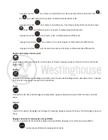 Preview for 20 page of Westinghouse WES41-680 Instruction Manual