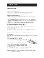 Preview for 5 page of Westinghouse WFD12 User Manual