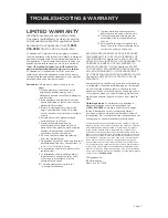 Preview for 7 page of Westinghouse WFD12 User Manual