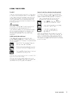 Preview for 11 page of Westinghouse WFE911SB User Manual