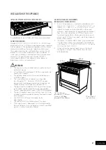 Предварительный просмотр 37 страницы Westinghouse WFE912SA User Manual